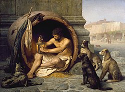250px-Jean-Léon_Gérôme_-_Diogenes_-_Walters_37131